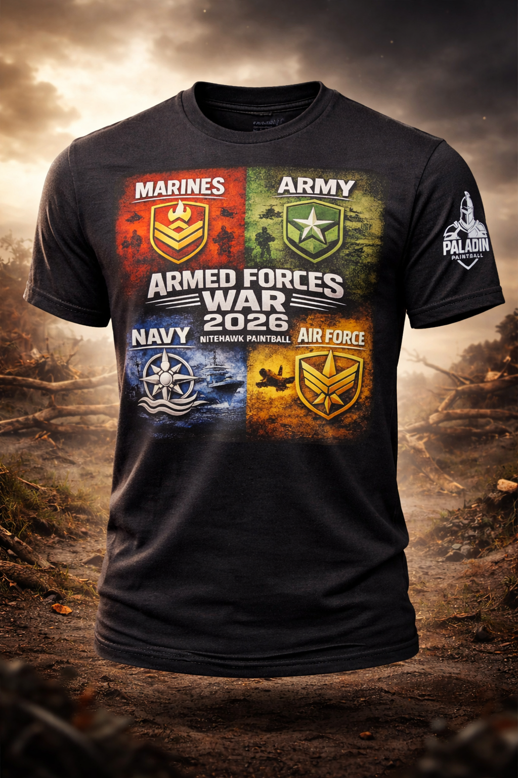 Armed Forces War 2026 T-Shirt