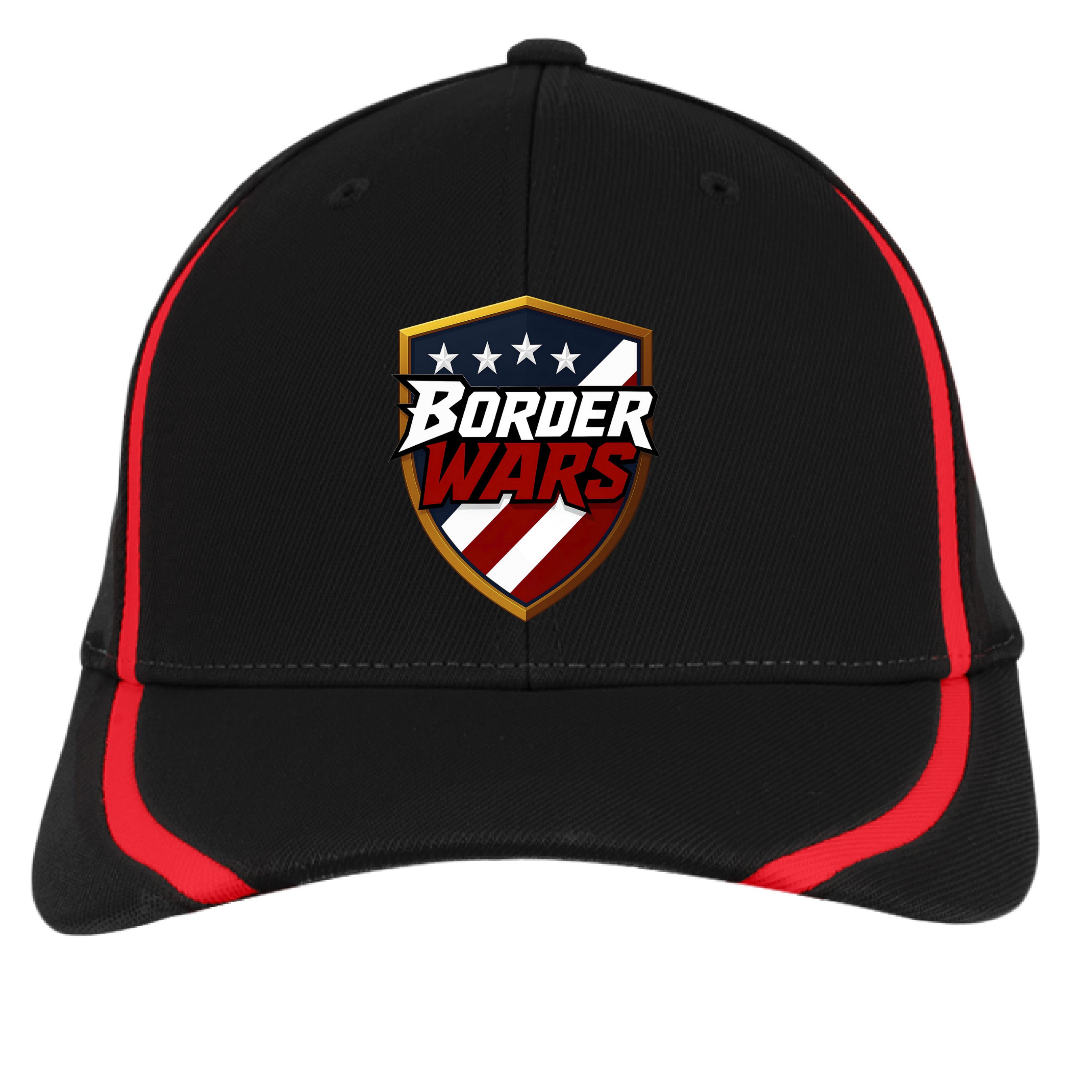 Black/True Red - FRONT